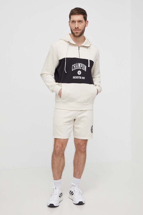 Champion felső 219851 bézs SS24