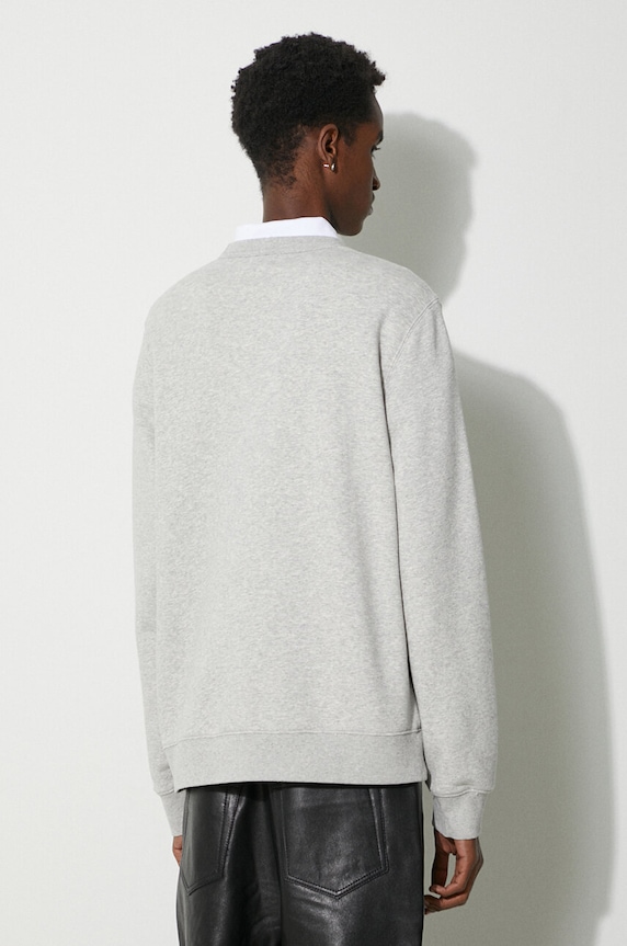 Îmbrăcăminte Woolrich bluza Logo Script Crewneck CFWOSW0225MRUT3684 gri