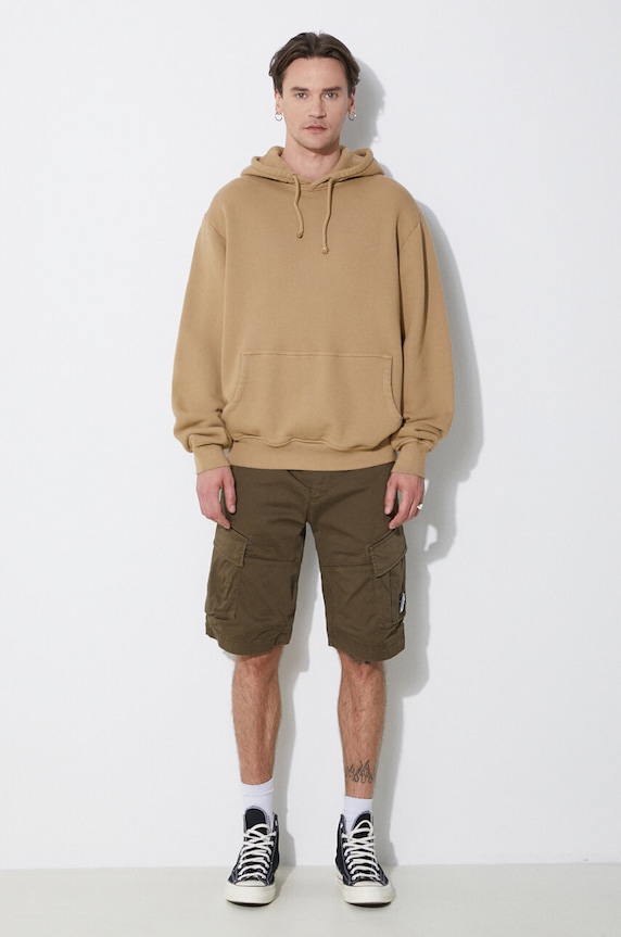 424 felpa in cotone Alias Hoodie FF4SMF01AP.JE375.706 beige SS24