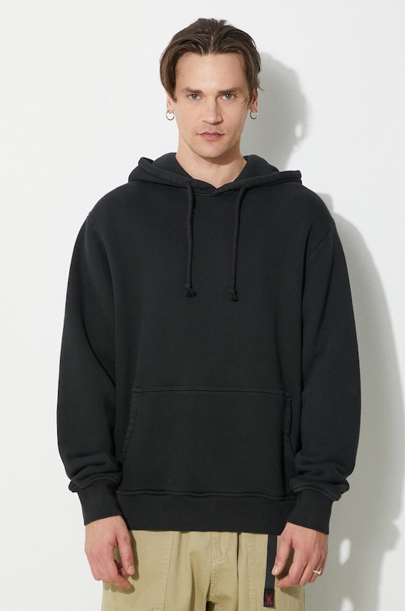 Хлопковая кофта 424 Alias Hoodie с капюшоном чёрный FF4SMF01AP.JE375.999