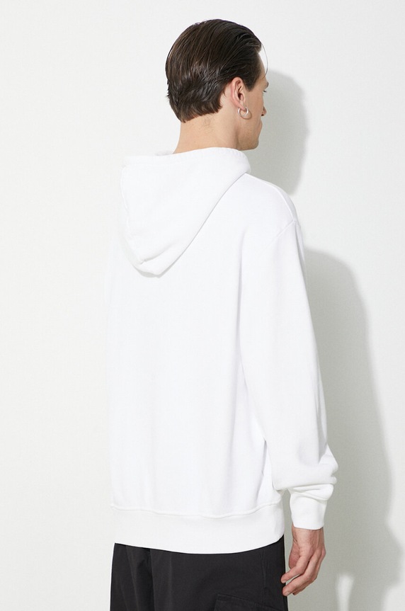 Odzież 424 bluza bawełniana Alias Hoodie FF4SMF01AP.JE375.064 biały