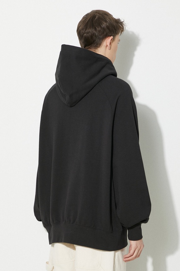 Ρούχα Βαμβακερή μπλούζα Vans Premium Standards Hoodie Fleece LX VN000GZ1BLK1 μαύρο