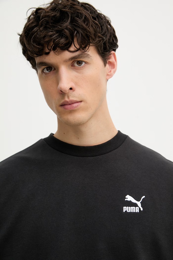 Puma BETTER CLASSICS men's cotton sweatshirt black 624244