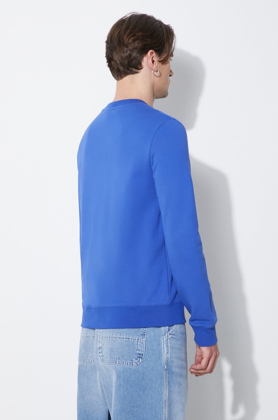 Дрехи Памучен суичър A.P.C. sweat rider COEZD.H27699.TIC син