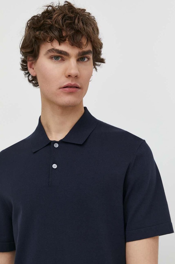 Theory polo regular granatowy N0186706