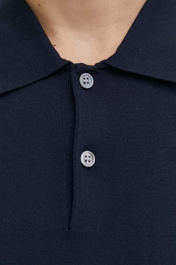 Theory polo N0186706 granatowy