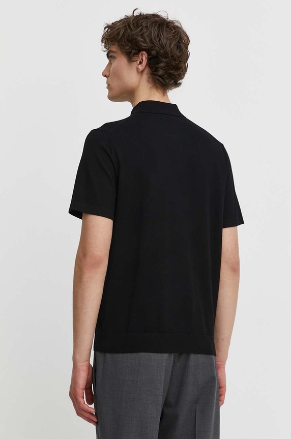 Odzież Theory polo N0186706 czarny