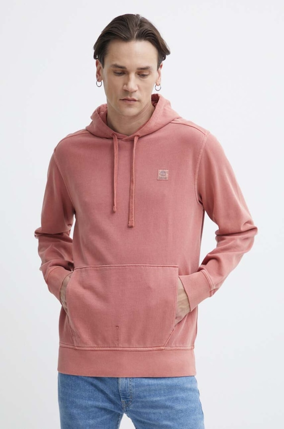Μπλούζα Timberland απλικέ ροζ TB0A5U9KEG61