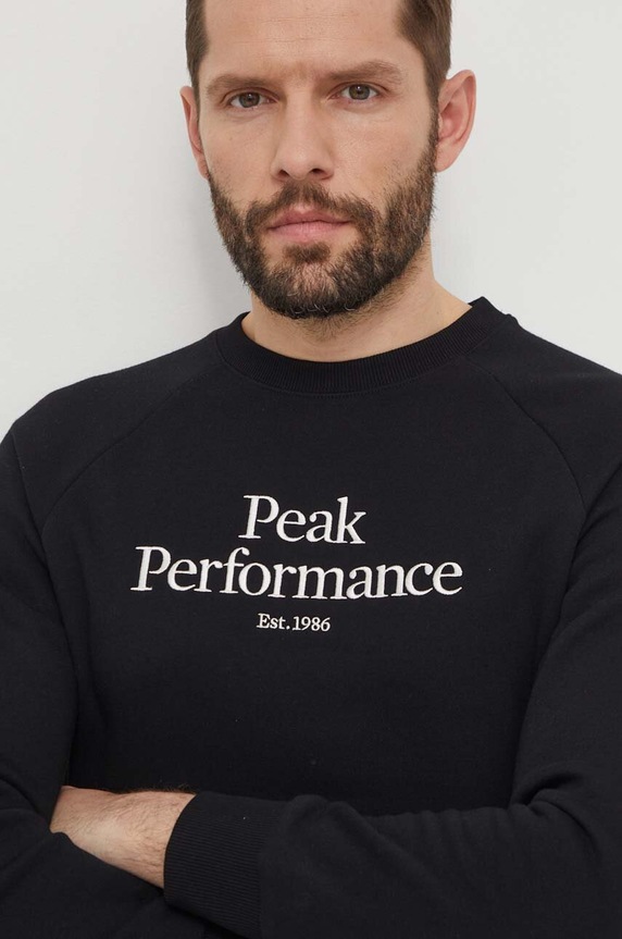 Mikina Peak Performance čierna G79593