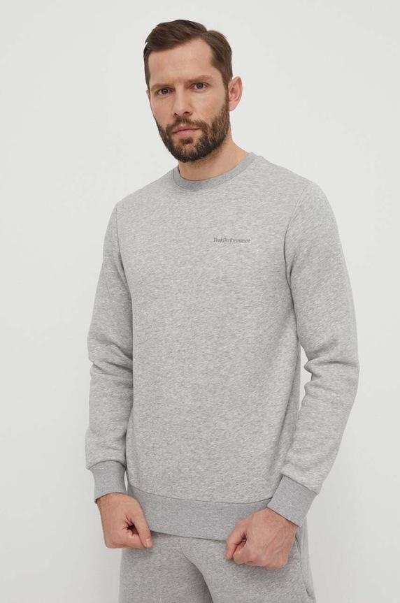 Peak Performance bluza uni gri G79590