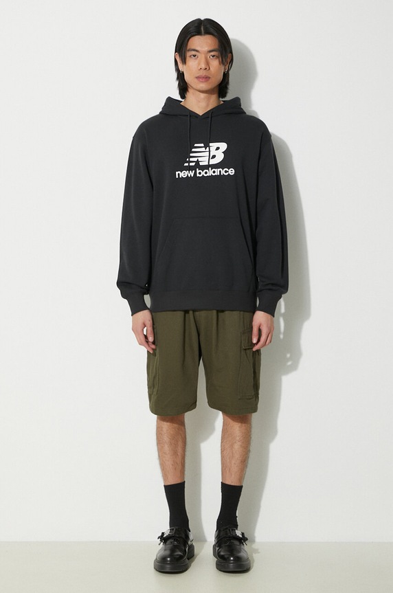 New Balance sweatshirt Sport Essentials MT41501BK black AW24