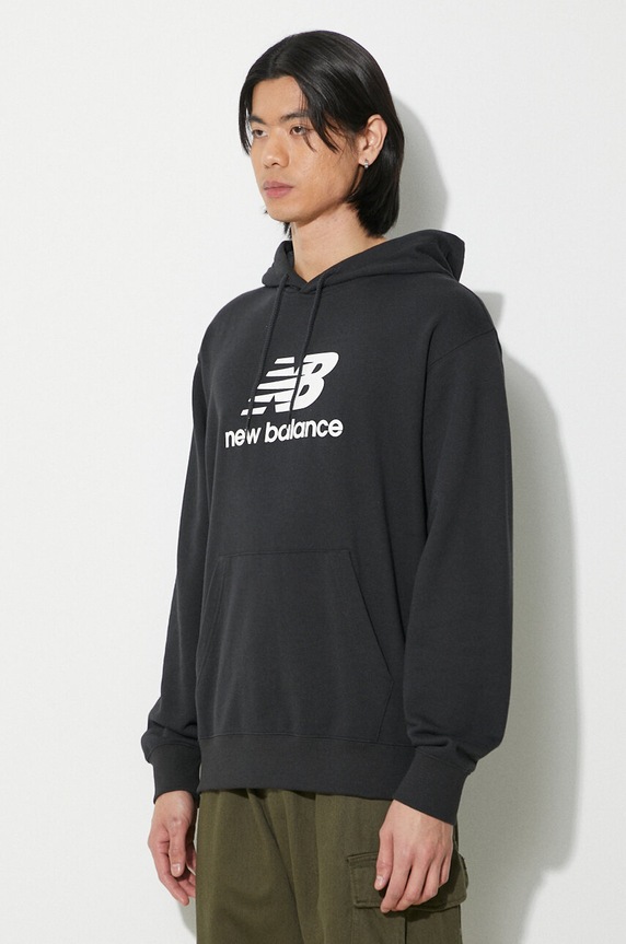 New Balance sweatshirt Sport Essentials black MT41501BK