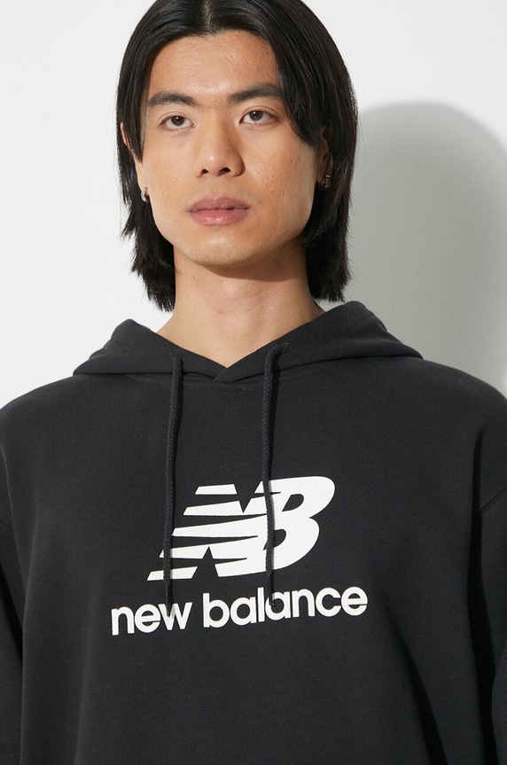 New Balance sweatshirt Sport Essentials MT41501BK black