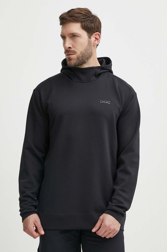 POC bluza z kapturem czarny 52912