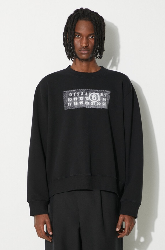 MM6 Maison Margiela cotton sweatshirt without black SH0GU0007