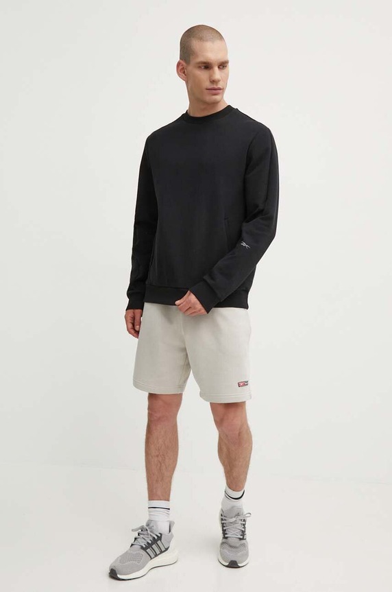 Μπλούζα Reebok Active Collective 100075328 μαύρο SS24