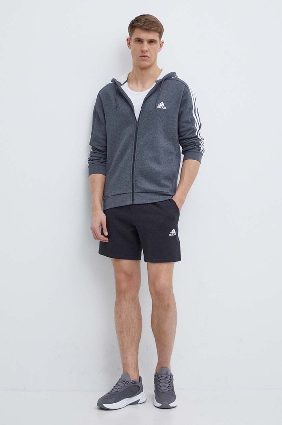 Суичър adidas IJ6480 сив SS24