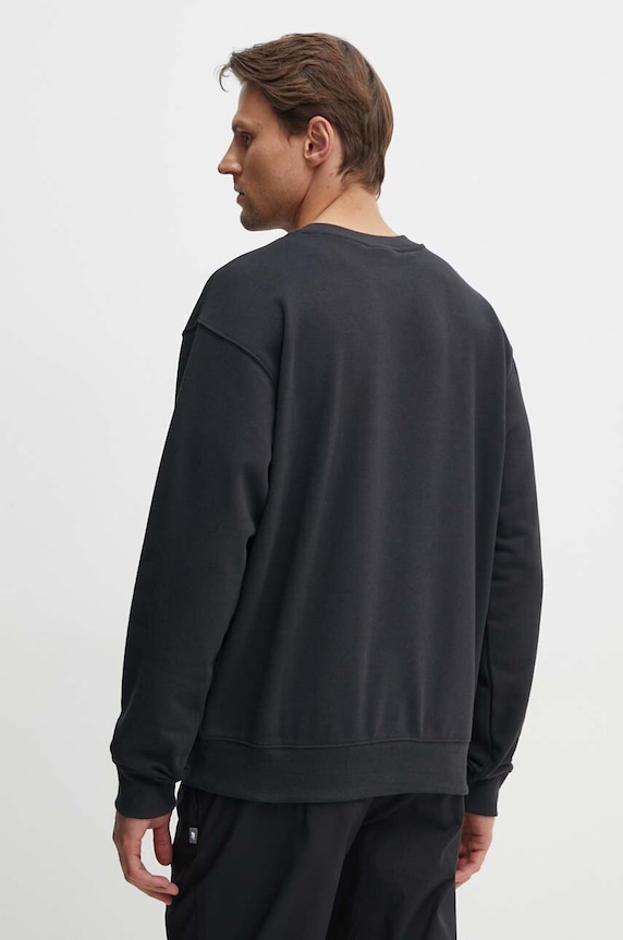 Îmbrăcăminte New Balance bluza Stacked Logo French MT41500BK negru