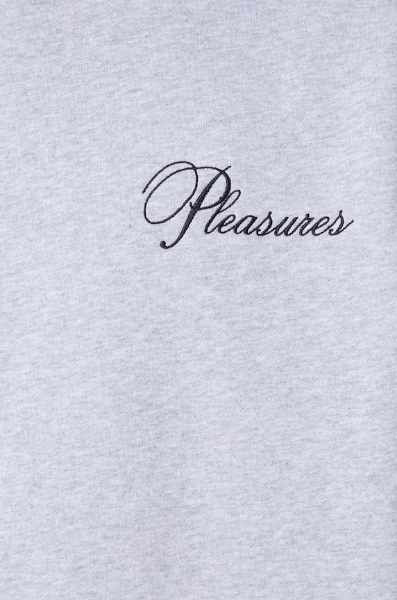 Суичър PLEASURES Cafe Hoodie P24SP026.GREY сив