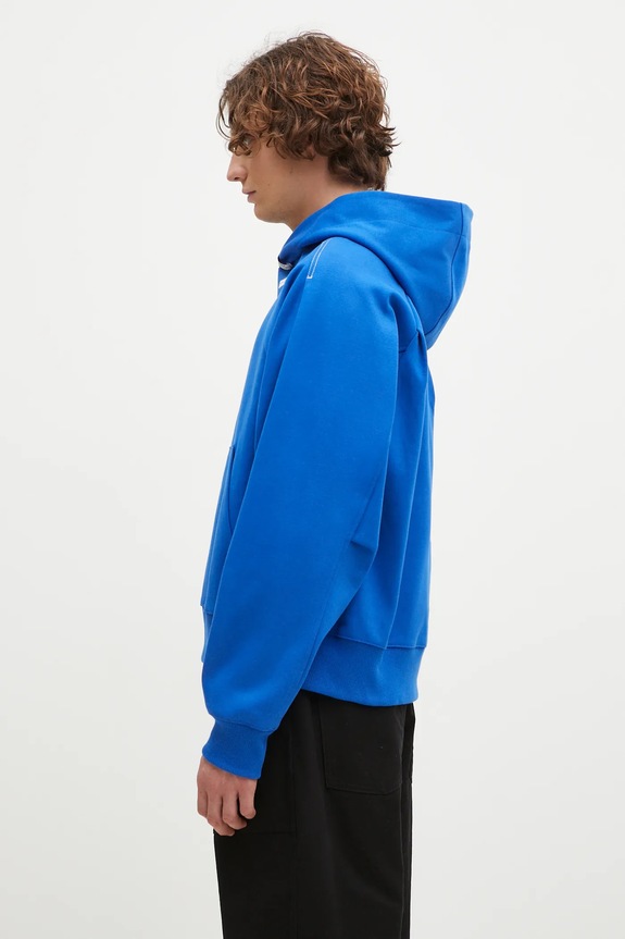 Ader Error sweatshirt Hoodie BN01SSHD0101 blue SS24