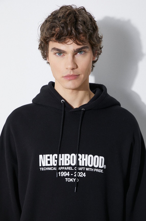 NEIGHBORHOOD cotton sweatshirt Classic 241FPNH.CSM04 black