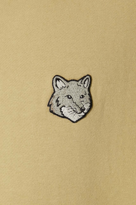 Maison Kitsuné cotton sweatshirt Bold Fox Head Patch Oversize Sweatshirt MM00304KM0001