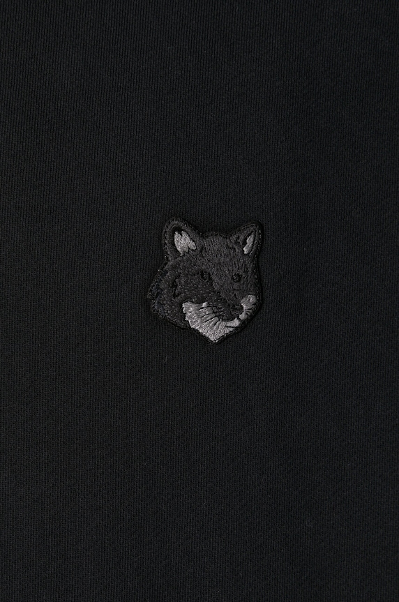 Bavlněná mikina Maison Kitsuné Bold Fox Head Patch Oversize Sweatshirt MM00304KM0001