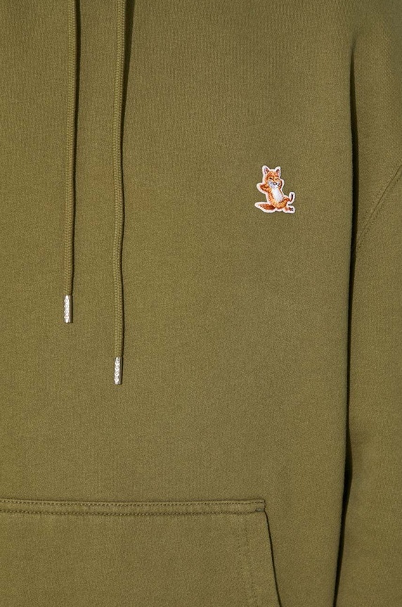 Maison Kitsuné cotton sweatshirt Chillax Patch Regular Hoodie LM00706KM0001