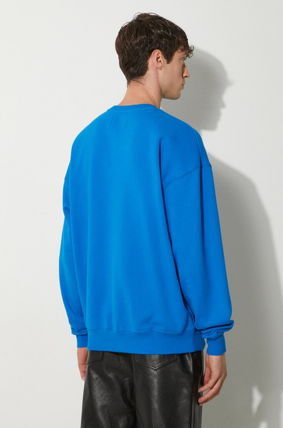 Odzież Awake NY bluza bawełniana Awake Crewneck SP24.CN002 niebieski