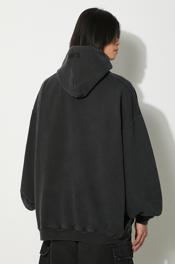 VETEMENTS felpa Original Logo Hoodie nero UE64HD210B