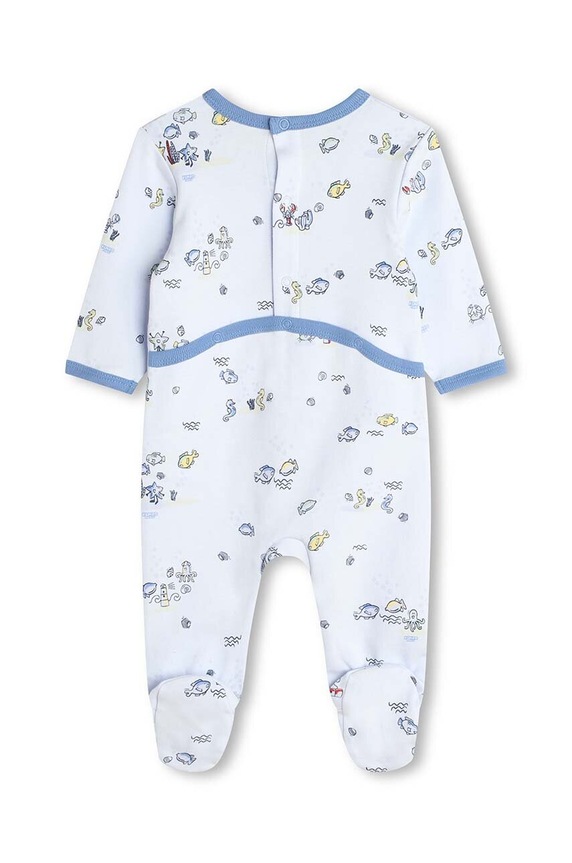 Kenzo Kids compleu bebe K60067. albastru SS24