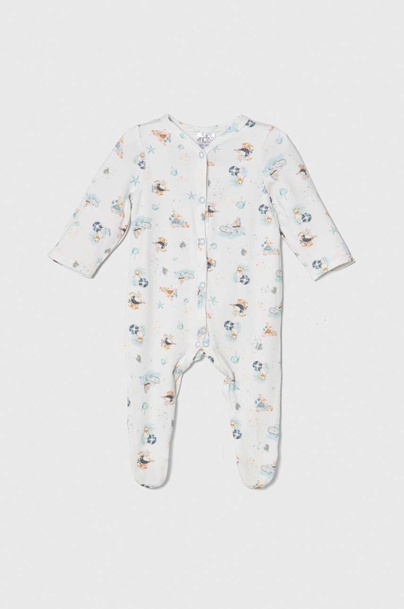 Jamiks costum bebe Produs pentru bebe alb LEIF.ba.Pajacy.JWG187.B