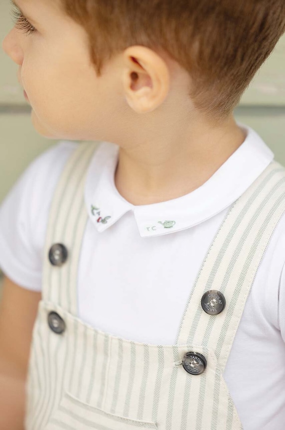 Tartine et Chocolat body bawełniane niemowlęce TY11091.80.94 zielony