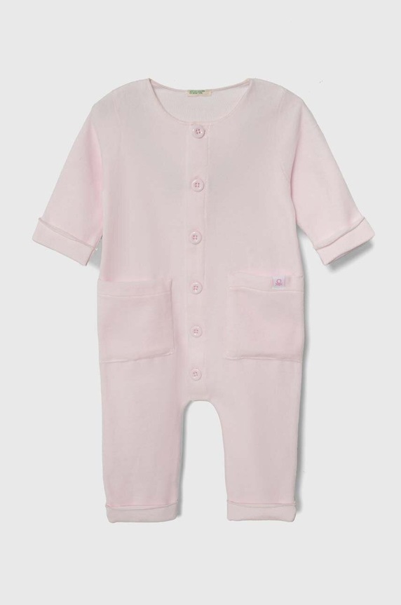United Colors of Benetton pajacyk niemowlęcy Produkt niemowlęcy różowy 3UK00T00X.G.W.Repropos