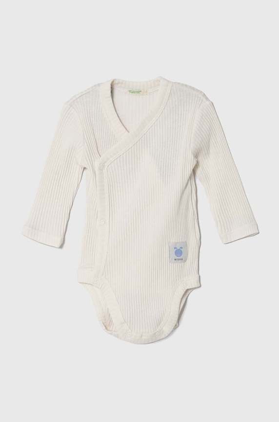 United Colors of Benetton pamut baba body 2 db 3FMG0B00K.W.Seasonal kék SS24