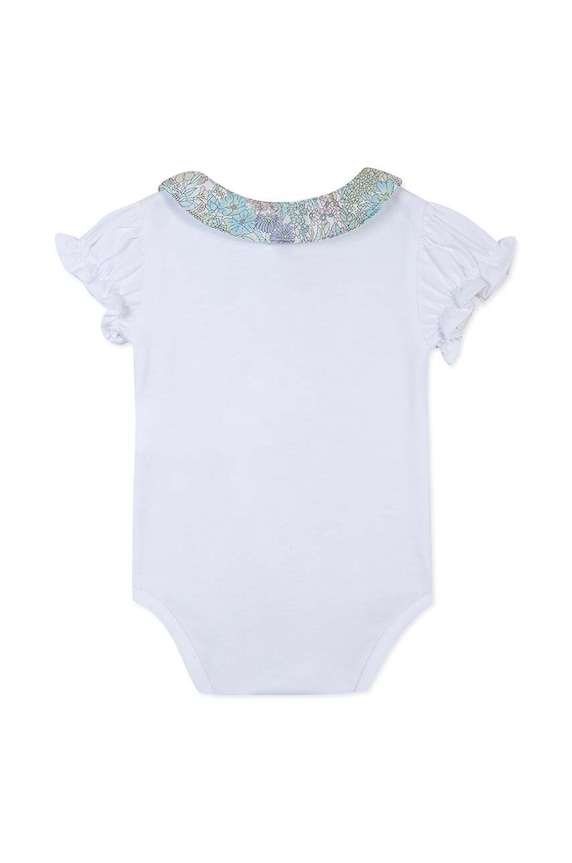 BIMBA Tartine et Chocolat body di cotone neonato/a TY11000.49.74 bianco