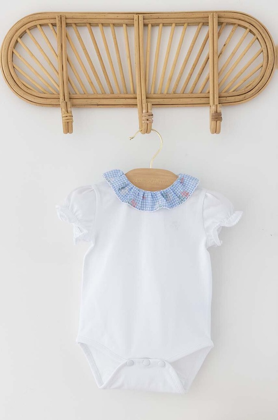 Tartine et Chocolat body di cotone neonato/a bianco TY11121.80.94