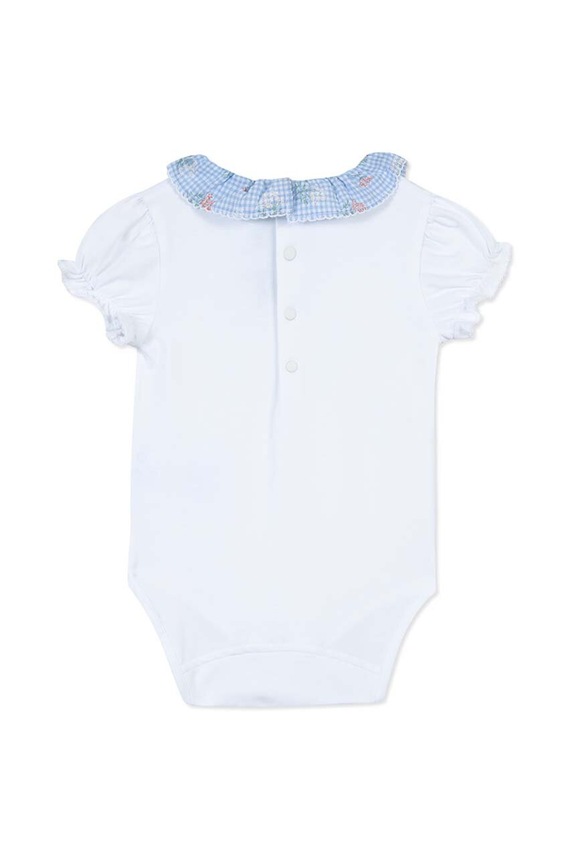 BIMBA Tartine et Chocolat body di cotone neonato/a TY11121.80.94 bianco