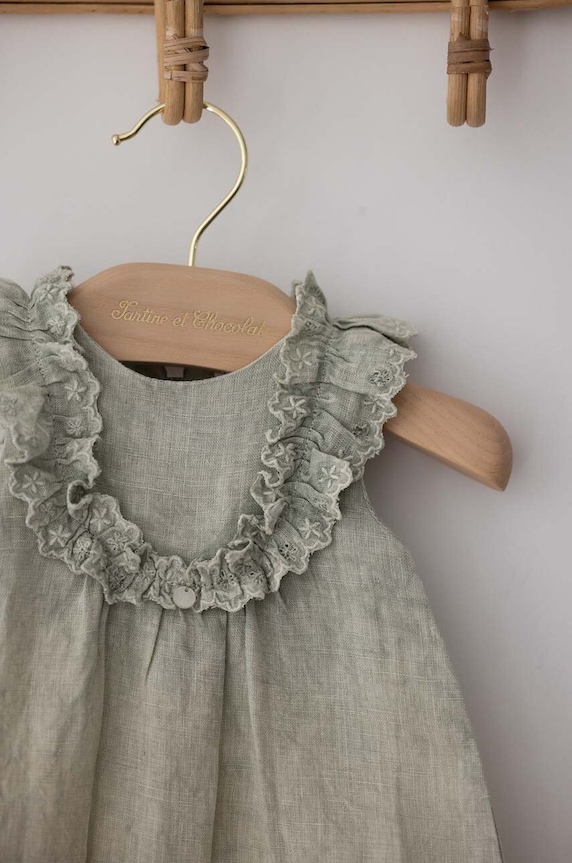 Lanani kombinezon za bebe Tartine et Chocolat TY33030.49.74 zelena