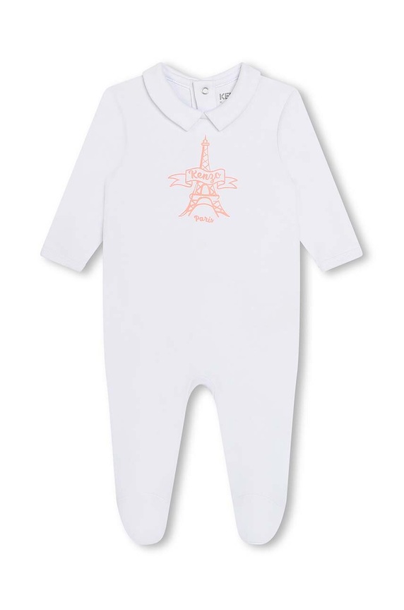 Kenzo Kids śpioszki bawełniane niemowlęce 2-pack różowy K60074.