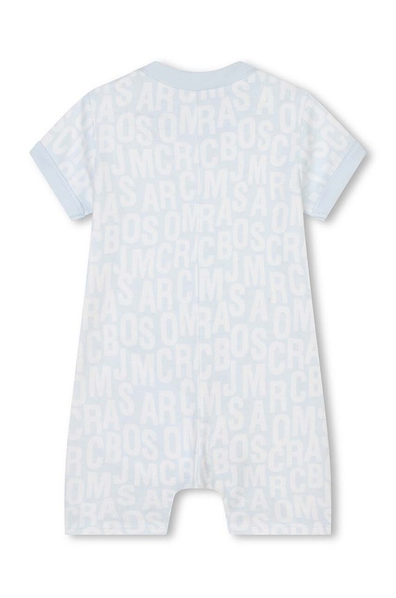 Detské bavlnené dupačky Marc Jacobs W60148.74.81 modrá SS24