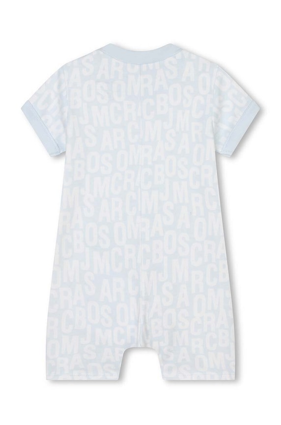 Detské bavlnené dupačky Marc Jacobs W60148.74.81 modrá SS24