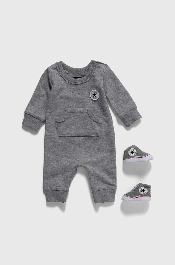 Converse costum bebe gri 56A144