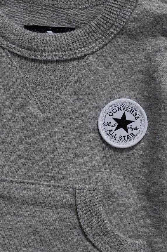 Băieți Converse costum bebe 56A144 gri