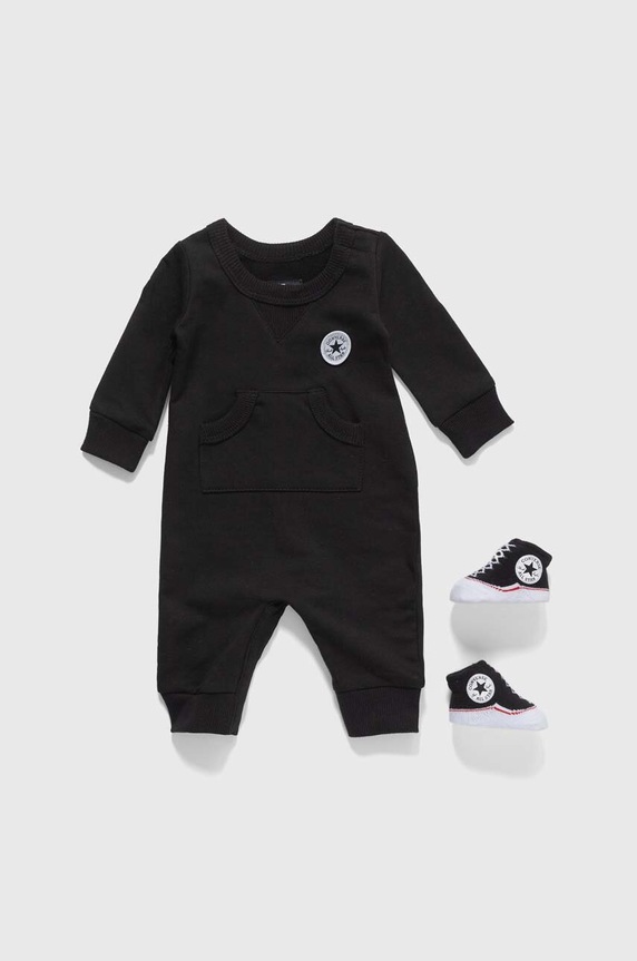 Converse costum bebe negru 56A144