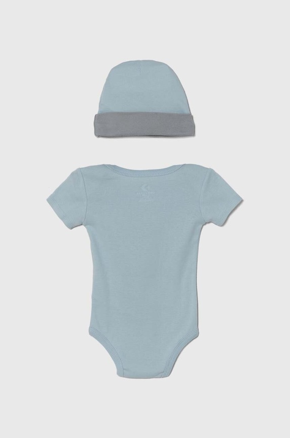 Converse pamut baba body MC0028 kék AW24