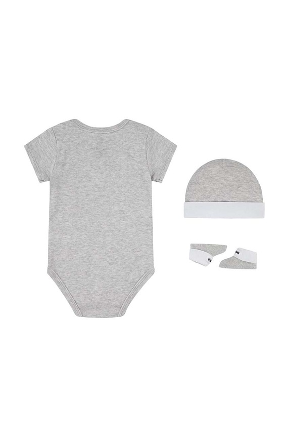 Converse komplet niemowlęcy LC0028 szary SS26