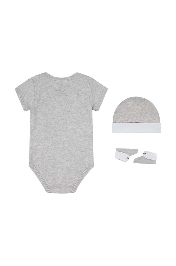 Converse komplet niemowlęcy LC0028 szary SS26