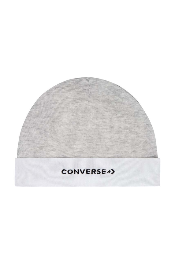 Chłopiec Converse komplet niemowlęcy LC0028 szary