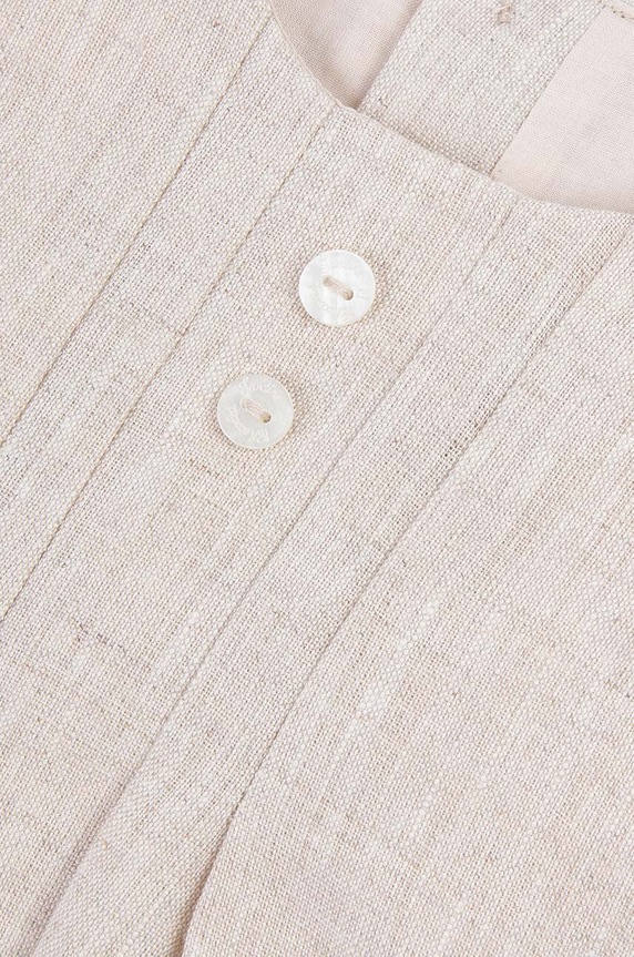 Tartine et Chocolat rampers lniany niemowlęcy beżowy TY33100.80.86